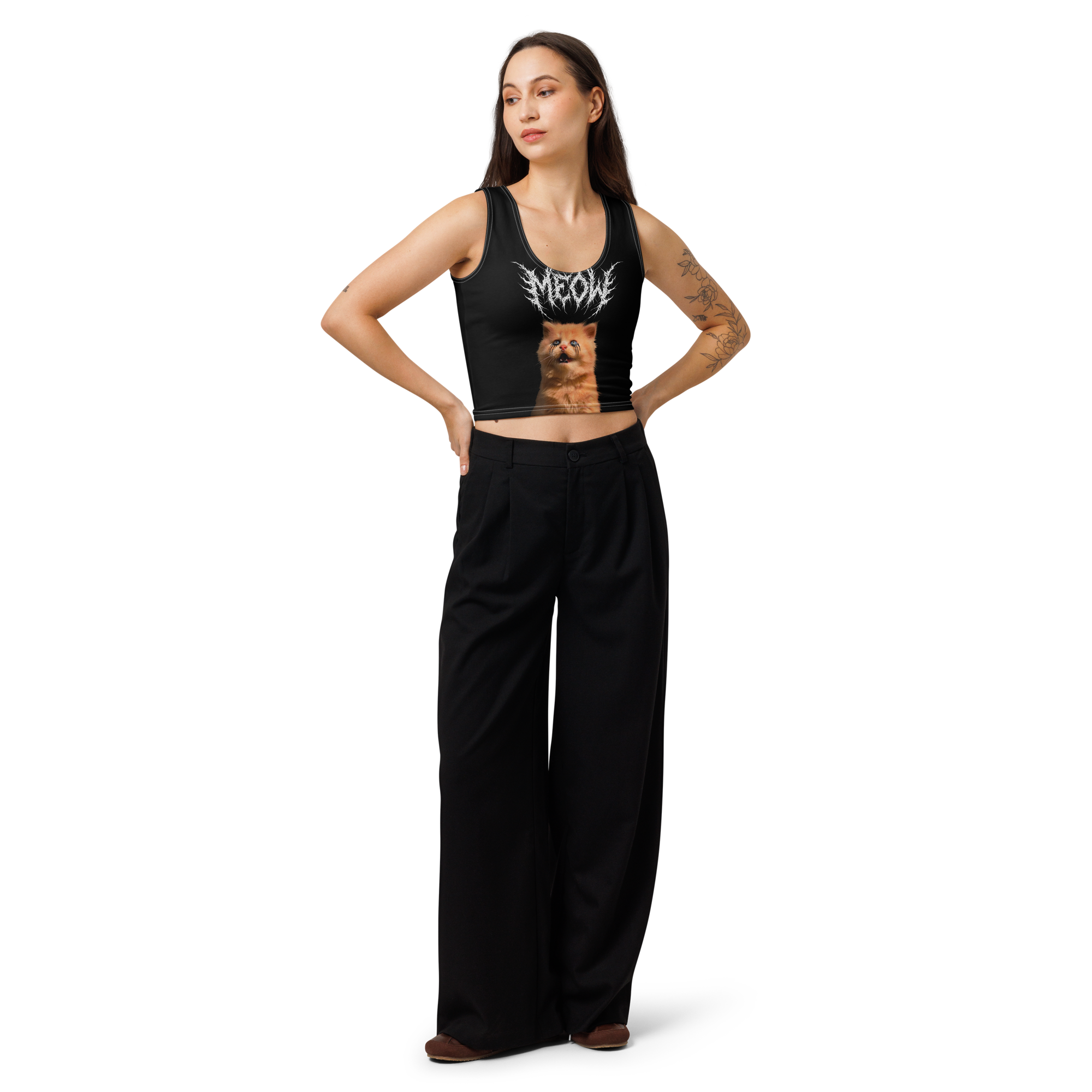 Cotton crop top